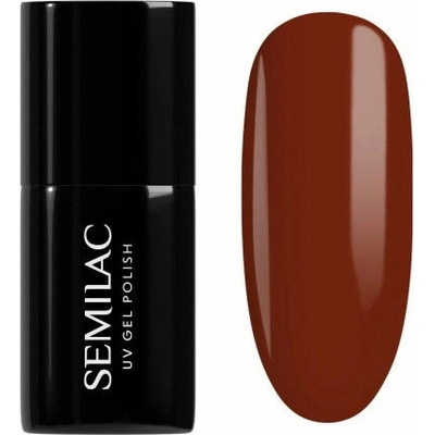 Semilac gél lak 418 Red Hot Beach Hnedá 7 ml