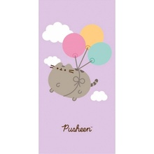 Carbotex Bavlněná osuška 70 x 140 cm Kočička Pusheen Kurz létání