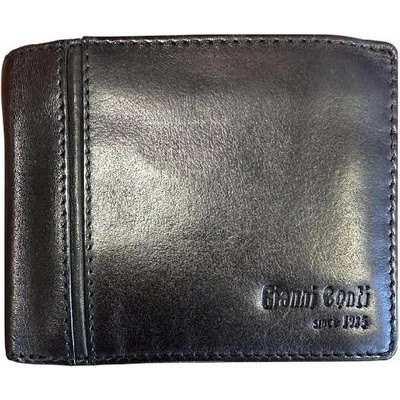 Gianni Conti pánská kožená peněženka černá 4067412 black