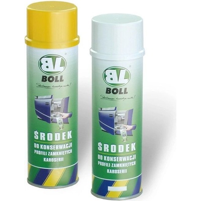 BOLL prostředek na konzervaci uzavřených profilů karosérií sprej bílá 500ml