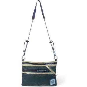 Topo Designs Чанта за рамо Topo designs Mountain Accessory Shoulder Bag - Oil Green / Dark Pine - размер One Size (510-7290-0311)