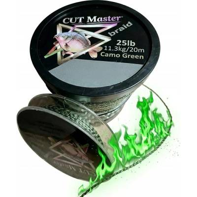 CCT Master návazcová šňůra Hooklink Camo Green 25lb 11,3kg 20m
