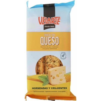 Velrate chrumkavý krekry s príchuťou syra 80 g