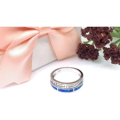 Jan Kos Jewellery Stříbrný prsten s opálem 12123218