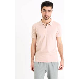 Celio Старо розово мъжко основно поло Celio Decolrayeb Celio | Rozov | МЪЖЕ | XL