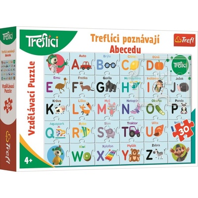 Trefl Treflíci spoznávajú abecedu 30 dielov