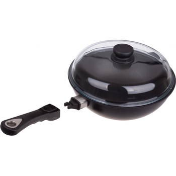 AMT Indukční titanová pánev wok 28 x 9 cm