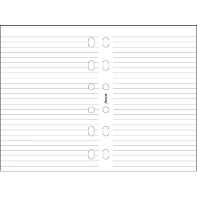 FILOFAX Календарна вложка, тефтер, джобен формат, с подплата, filofax, бял fx-213008 (fx-213008)