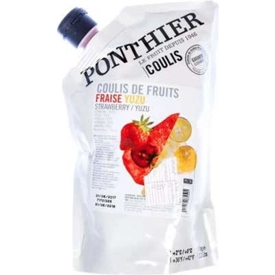 Ponthier Pyré Coulis jahoda 1000 g