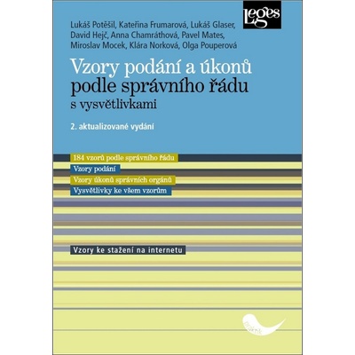 Vzory podání a úkonů podle správního řádu s vysvětlivkami