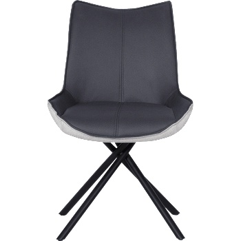 Carmen Трапезен стол halton - сив dx 0314 (3532060)