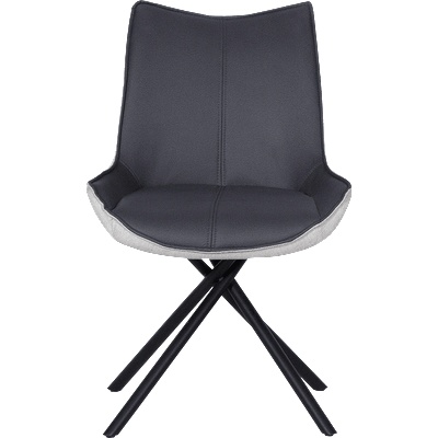 Carmen Трапезен стол halton - сив dx 0314 (3532060)