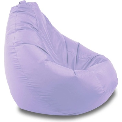 Pufrelax Пуф, круша, 320л. , Nirvana Grande - Teteron Liliac, За открито, Перящ се калъф, Пълнеж от Полистиролни перли
