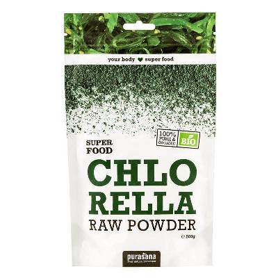 Purasana Chlorella Powder - Prášok BIO 200 g