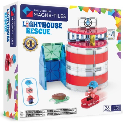 MAGNA-TILES Magnetická stavebnica Lighthouse Rescue 26 ks