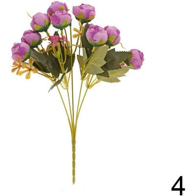 Kytica Ranunculus + zeleň 32cm fialová 247718F