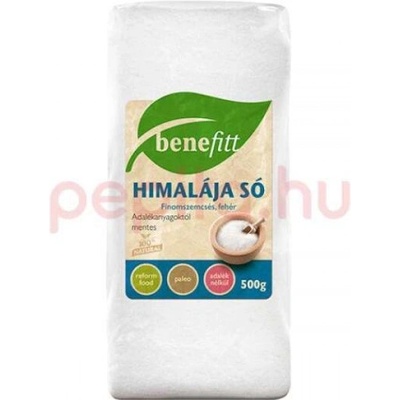 Benefitt Himalájska Soľ biela jemná 500 g