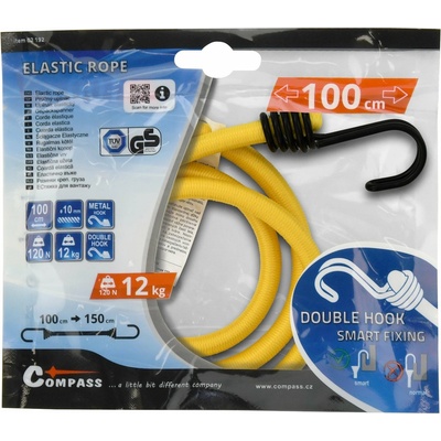 Upínač pružný DOUBLE HOOK TÜV/GS Compass 02192