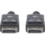 Manhattan Кабел Manhattan - DisplayPort/DisplayPort, 2m, черен (2075100239)
