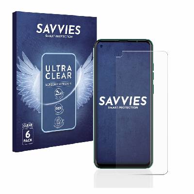 6x Savvies Displayschutz-Folie pro Ulefone Note 11P (6x čirá ochranná fólie Savvies pro Ulefone Note 11P)