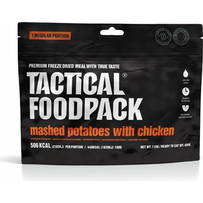 Lyofilizát Tactical Foodpack Zemiaková kaša s kuracím mäsom 495 g