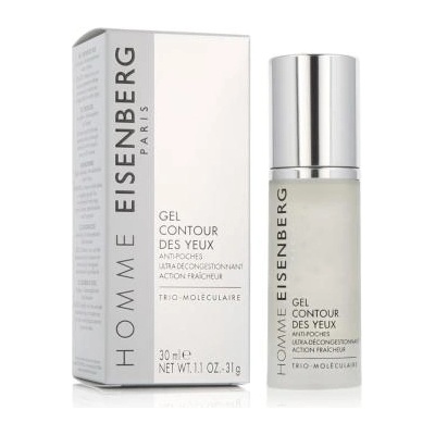 EISENBERG Homme Eye Contour Gel освежаващ околоочен гел против бръчки, подпухналост и тъмни кръгове 30 ml за мъже