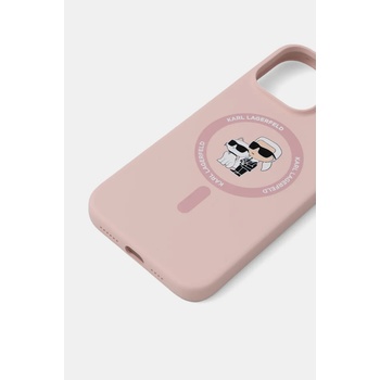 KARL LAGERFELD Кейс за телефон Karl Lagerfeld iPhone 16 Pro Max 6.9 (KLHMP16XSCMKCRHP)