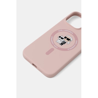 KARL LAGERFELD Кейс за телефон Karl Lagerfeld iPhone 16 Pro Max 6.9 (KLHMP16XSCMKCRHP)