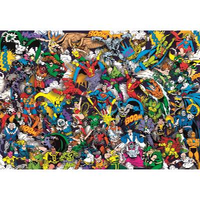 Clementoni - Puzzle Compact DC Comics Justice League impossible - 1 000 piese