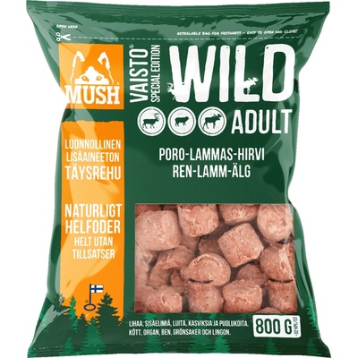 MUSH Vaisto menu Wild sob jahňa los 0,8 kg