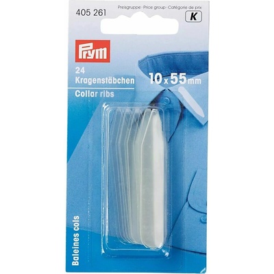 Výztuha do límečků (kostice) 10x55mm (24ks) - PRYM – Sleviste.cz