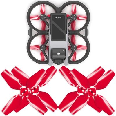 Master Airscrew - Štvorlistové vrtule pre DJI Avata Červené MA.AV42928FR4