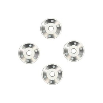 Traxxas алуминиева сребърна шайба за колело (4)