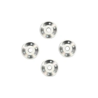 Traxxas алуминиева сребърна шайба за колело (4)