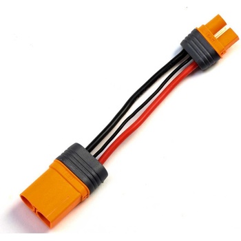 Spektrum konverzný kábel IC5 prístroj IC3 batéria 10 AWG 10 cm