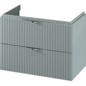 Cersanit S1017-001 - Стенно шкафче за баня под мивка TIRSO 80x45 см ментово (CS0219)