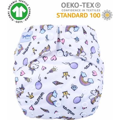 Neocomfort Unicorn Bambusová kalhotková s oboustrannou vkládací plenou 3-15 kg