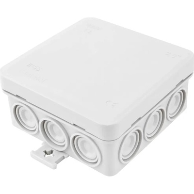 Krabice F12 - MiniBOX IP55 rozbočovací, s naklapávacím víčkem, 85x85x40mm typ 3052 famatel – Sleviste.cz