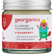 georganics Fluoride Toothpaste Strawberry 60 ml