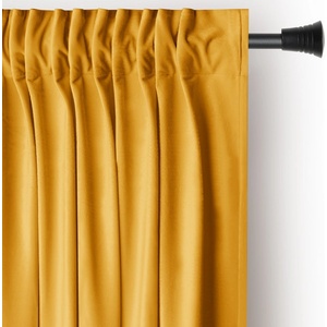 Restilo Жълто затъмняващо перде 140x270 cm Pleat - Restilo (120041109)