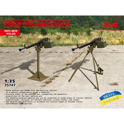 ICM DShKM w/ Support & Tripod 1:35