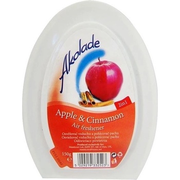 Akolade Apple & Cinnamon 2v1 gelový osvěžovač vzduchu 150 g