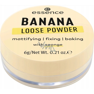 Essence BANANA LOOSE zmatňujúci sypký púder 6 g