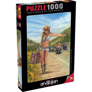 Anatolian Пъзел Anatolian - Жена в Америка, 1000 части (P1124)