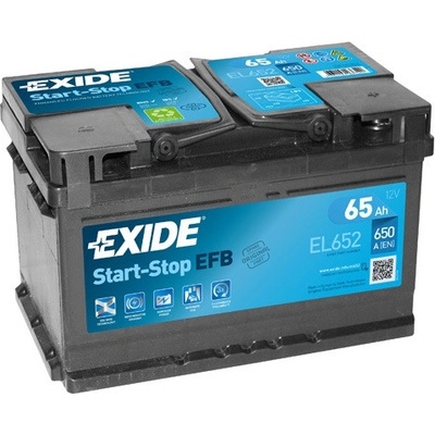 Exide Start-Stop EFB 12V 65Ah 650A EL652