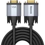 Baseus VGA към VGA кабел (300 см) - Baseus Enjoyment Series VGA Male To VGA Male Cable (CAKSX-V0G) (черен) (CAKSX-V0G)
