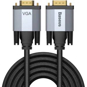 Baseus VGA към VGA кабел (300 см) - Baseus Enjoyment Series VGA Male To VGA Male Cable (CAKSX-V0G) (черен) (CAKSX-V0G)