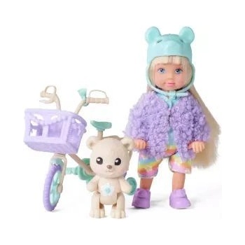Simba Toys Steffi Love: бебето Ева с велосипед и плюшено мече