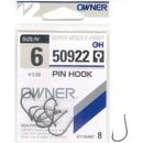 Rybářské háčky Owner Pin Hook 50922 vel.8 9ks