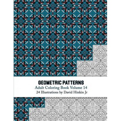Geometric Patterns - Adult Coloring Book Vol. 14